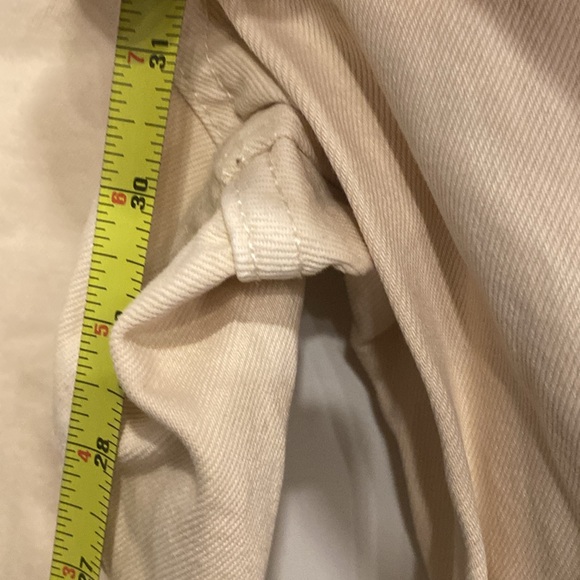 URBAN OUTFITTERS - NWT - pants: beige pocketed cargo wideleg w zip, buttons - 32 - Picture 9 of 16